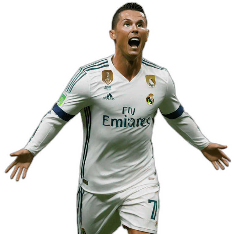 Ronaldo celebration  emoji