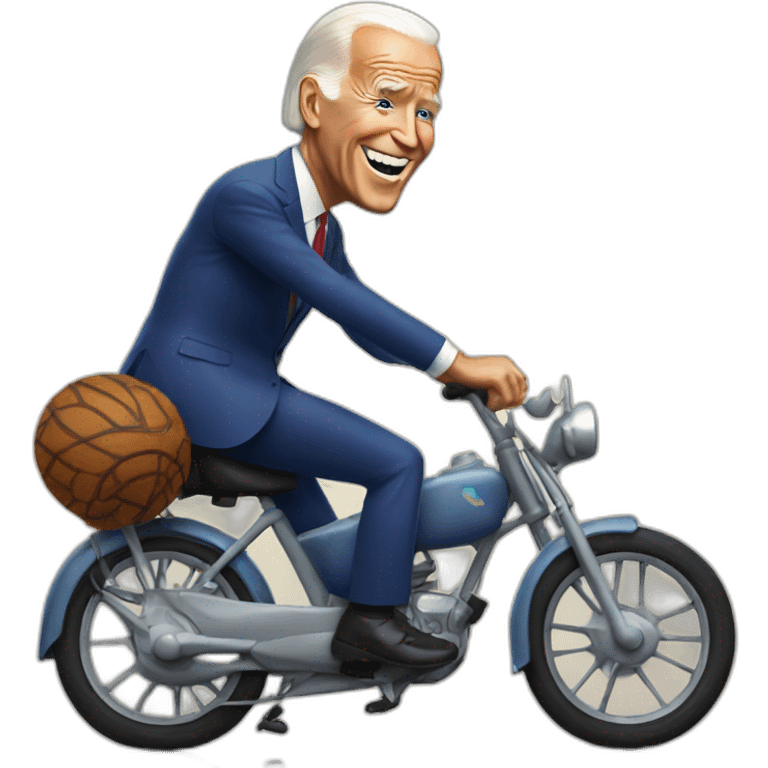 joe biden riding bike emoji