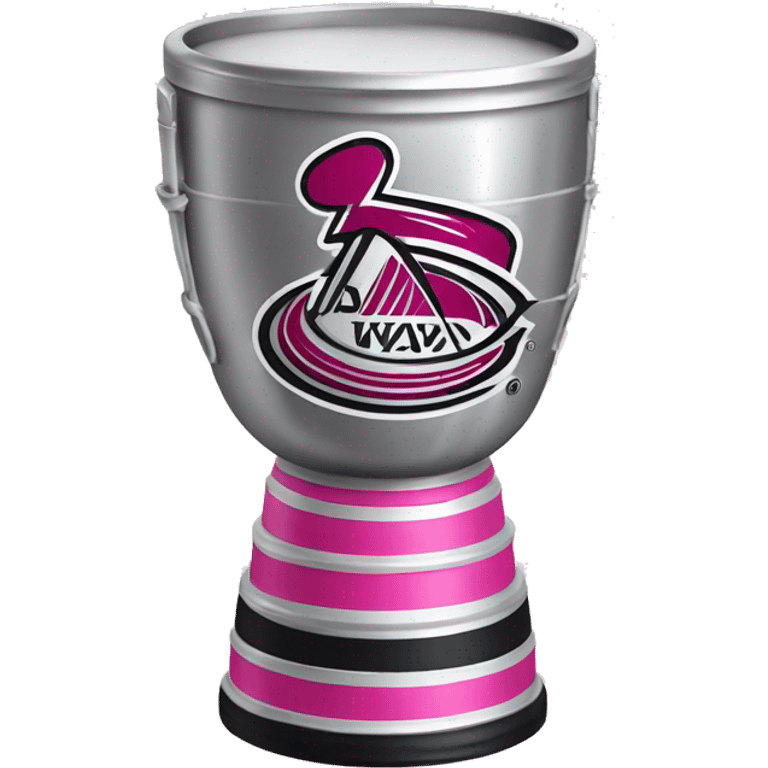 stanley cup pink emoji