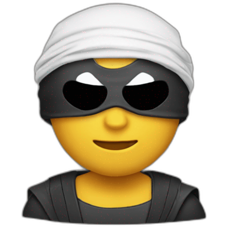 Batman wearing durag emoji