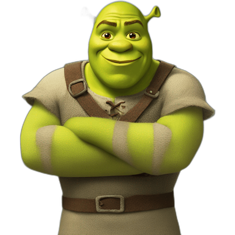 shrek as fiona emoji