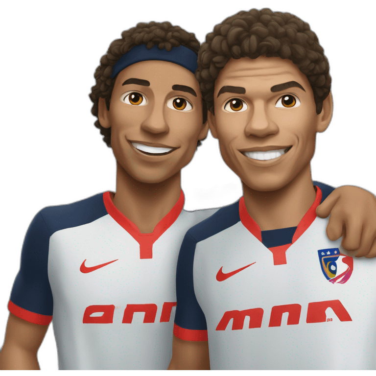 Nadal and Mbappé emoji