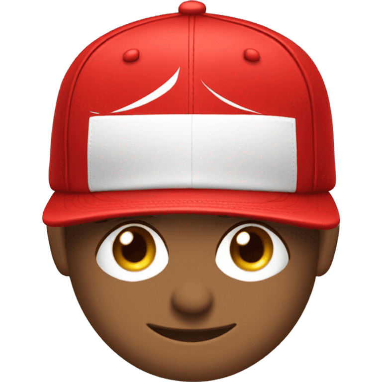 JOVENCON  GORRA ROJA emoji