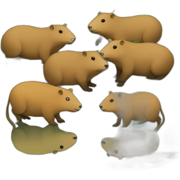 capybara swamp emoji