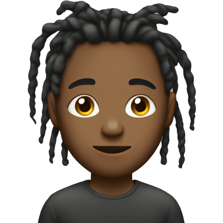 young man with dreads  emoji