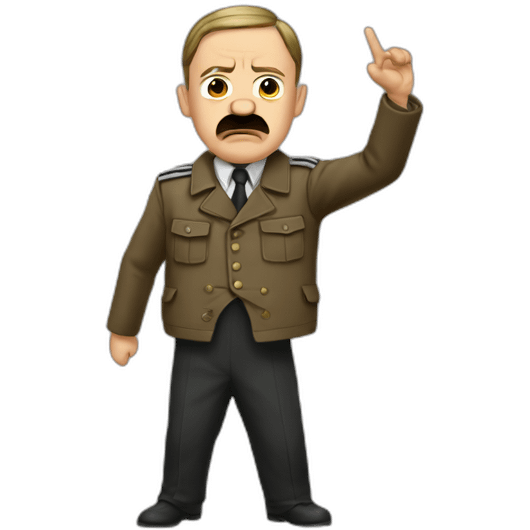 Hitler qui dab emoji