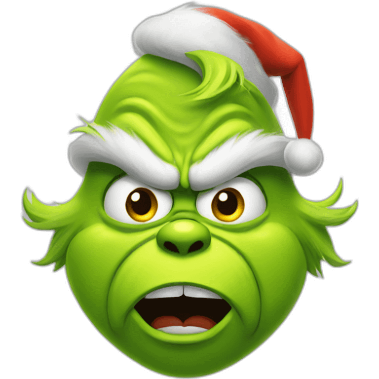 angry grinch emoji