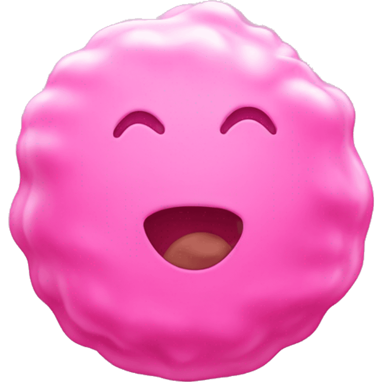 Candy’s pink emoji