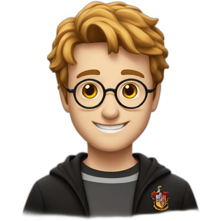 Harry potter smiling emoji