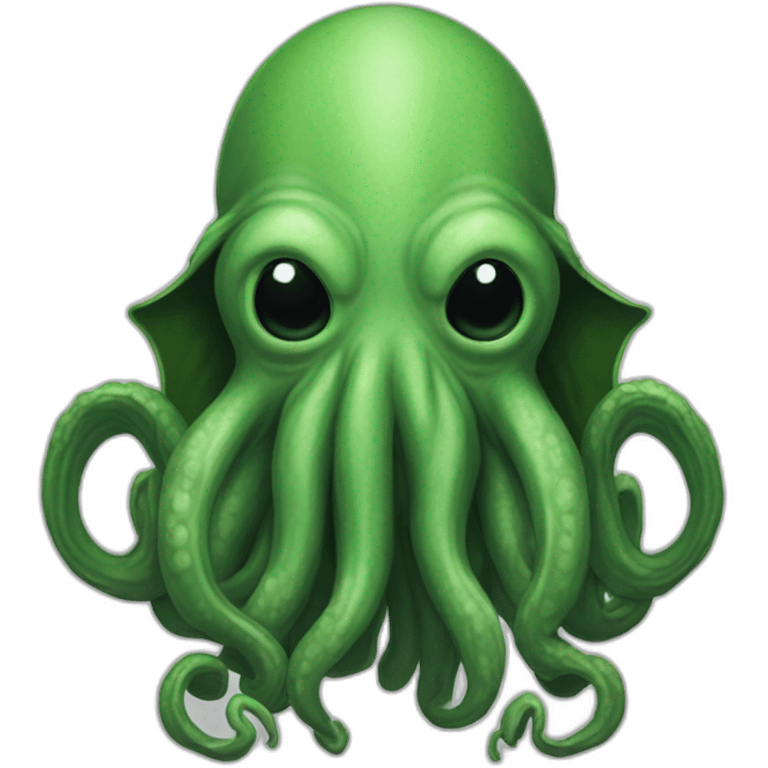 Cthulhu, the evil god of the Cthulhu Mythos emoji