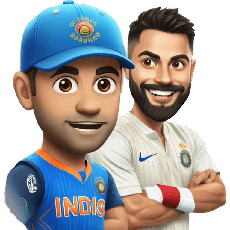 Cristiano is Meet, Virat Kohli Virat Kohli with year who emoji