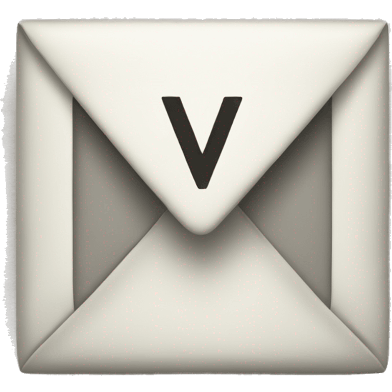 letter V and S emoji