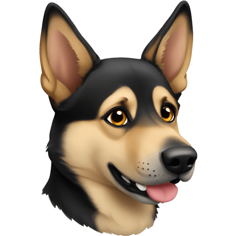 German Shepard husky mix emoji