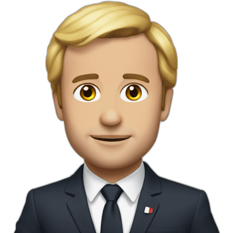 Macron sur brigitte emoji