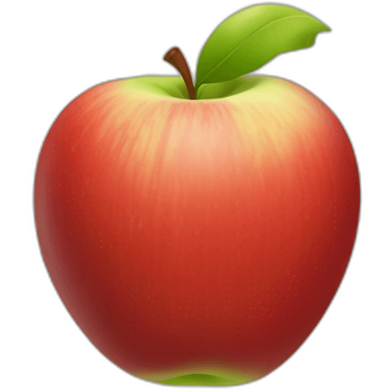 Logo Apple mangé emoji