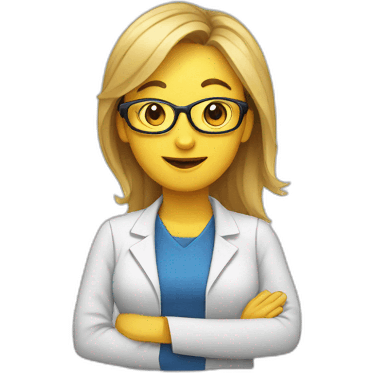 Mom computer scientist emoji