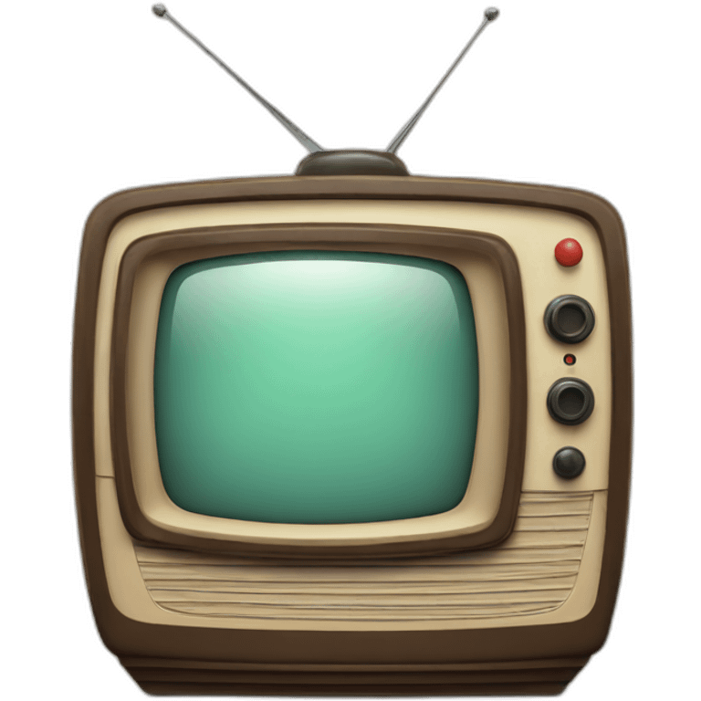 retro tv emoji