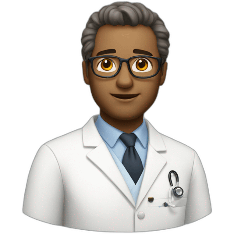 Dr. Christopher Palmer no glasses emoji