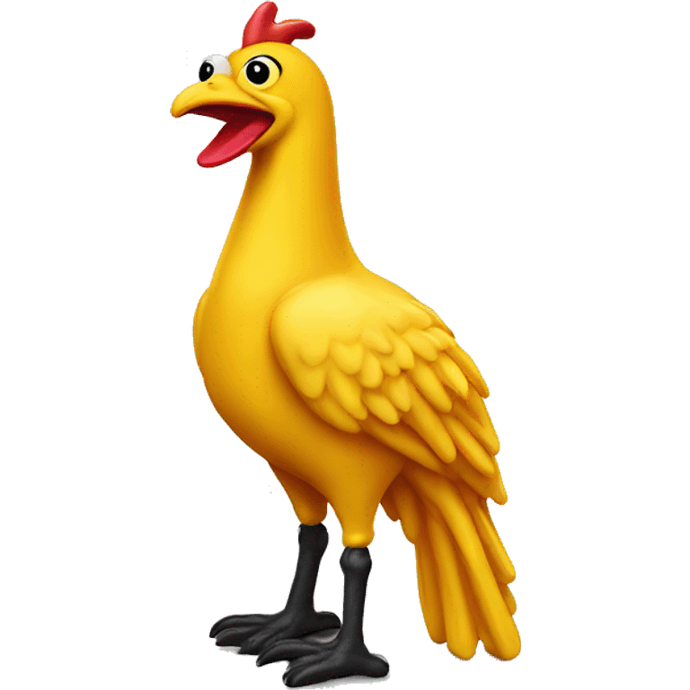 rubber chicken emoji