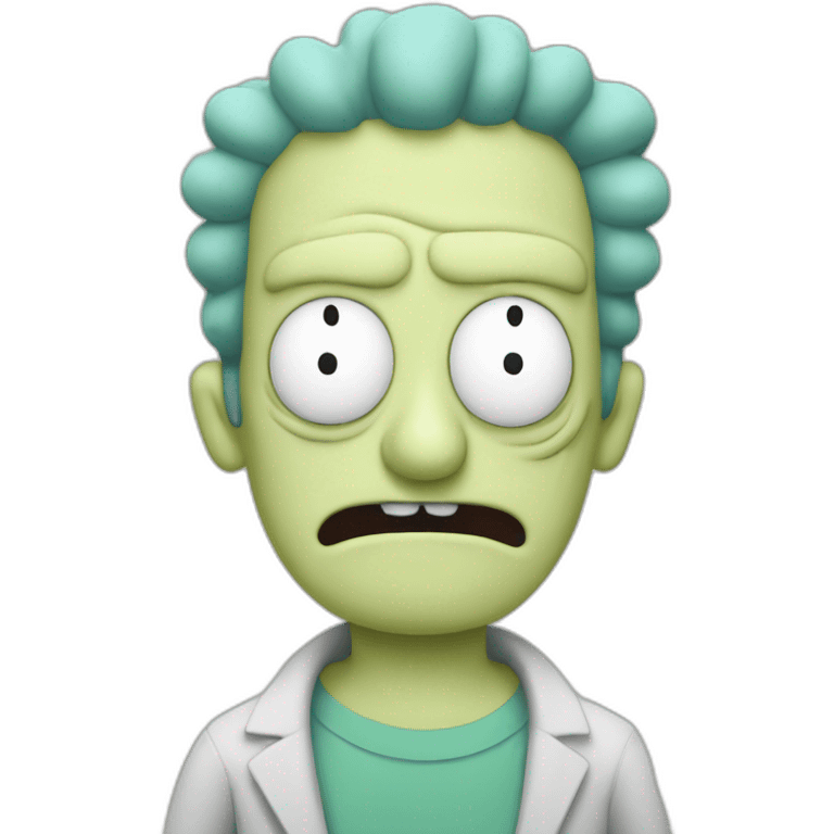 mr poopybutthole from rick and morty emoji