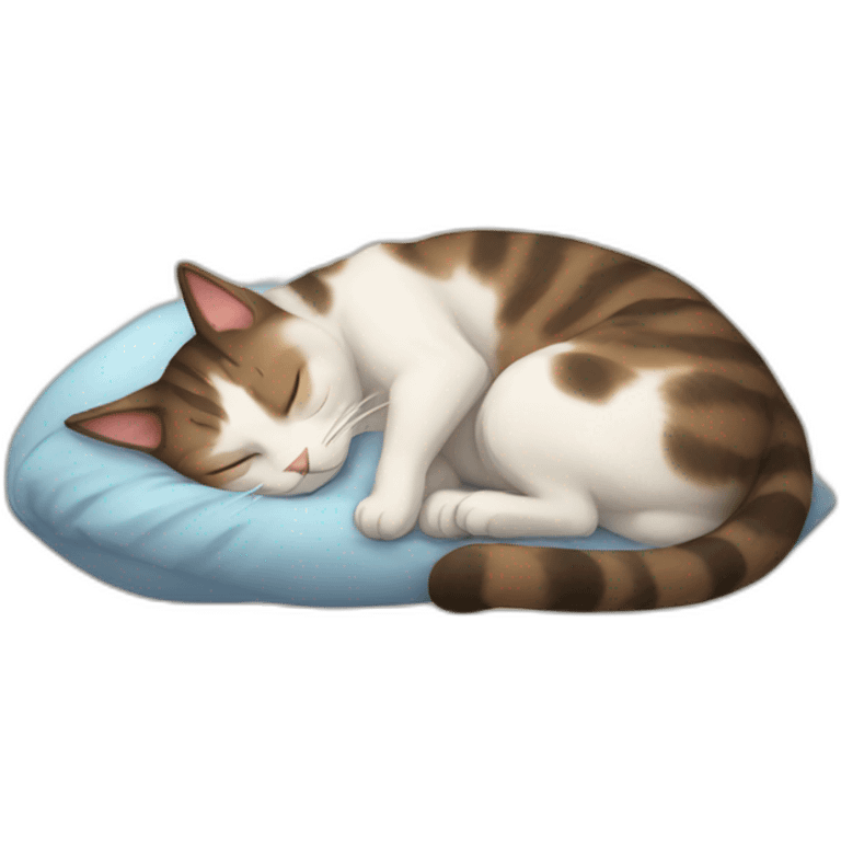 Cat sleep emoji