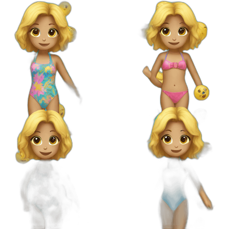 girl swimsuit tqg emoji