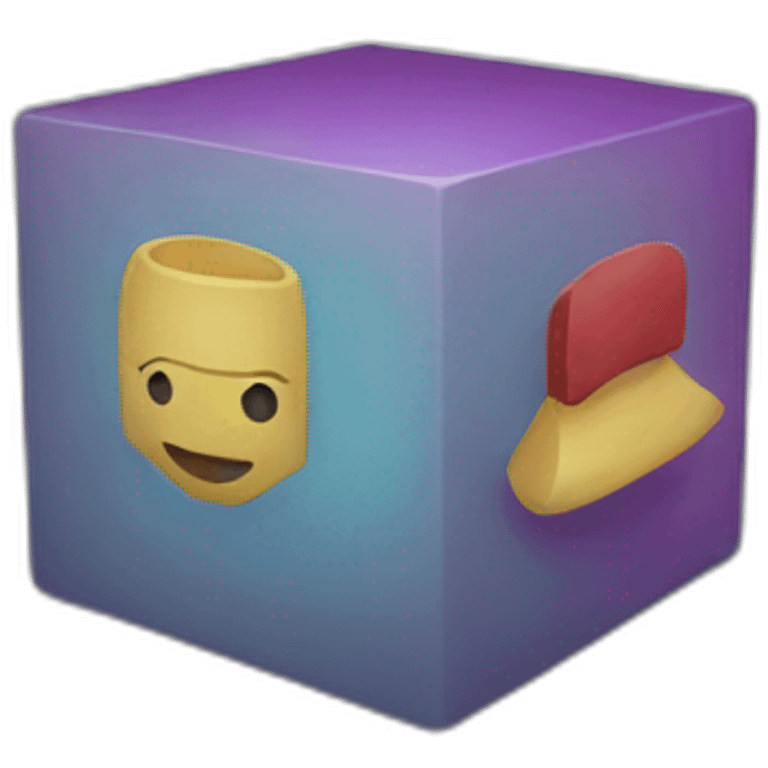 none cube emoji