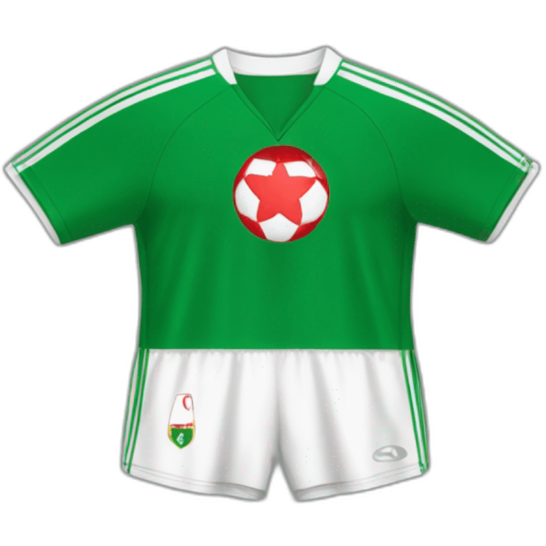 Maillot foot algerie emoji