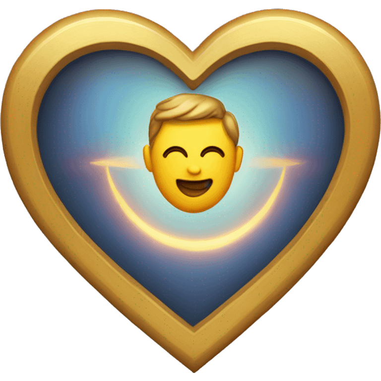 heart with a halo on top emoji