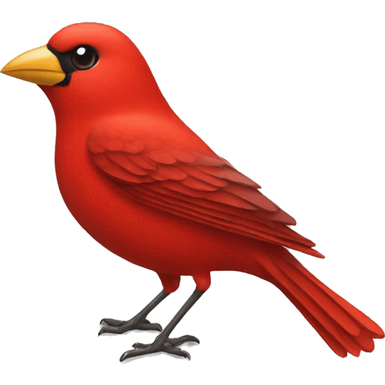 red bird emoji