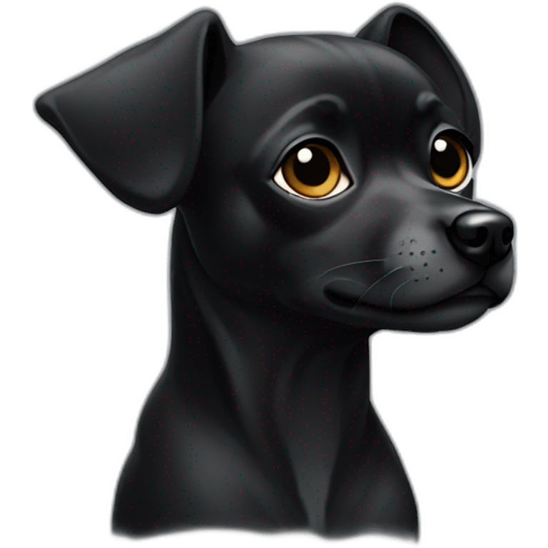 Black Chiwawa emoji