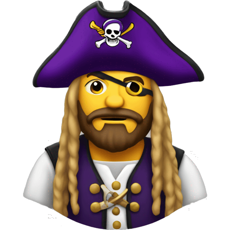 East Carolina University Pirate emoji