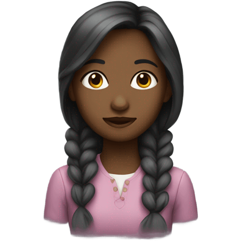 A girl emoji