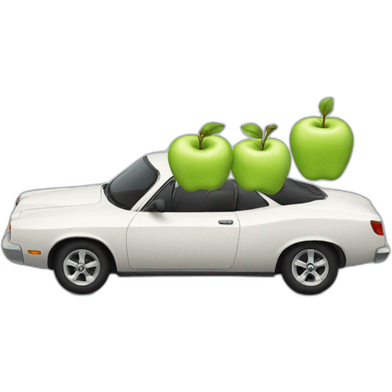 Apple car emoji