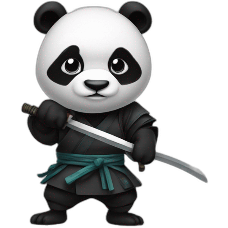 Ninja panda emoji