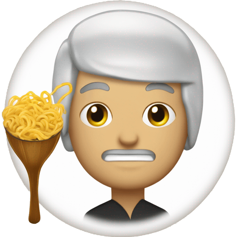 Kreiere mir eine Schüssel mit leckeren Ramen  emoji