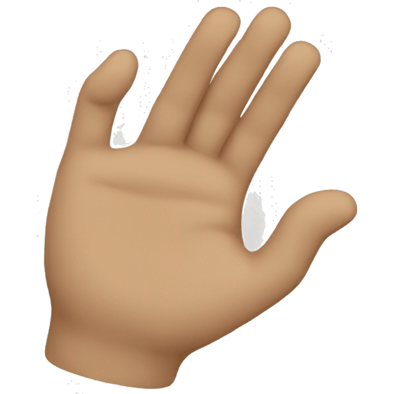 Wednesday hand emoji