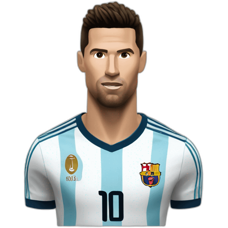 ronaldo vs messi emoji