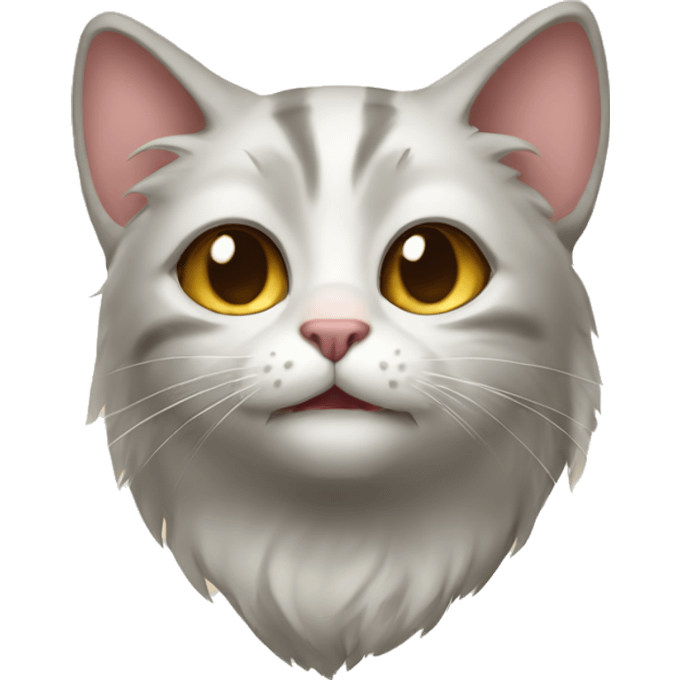 Cat cure emoji