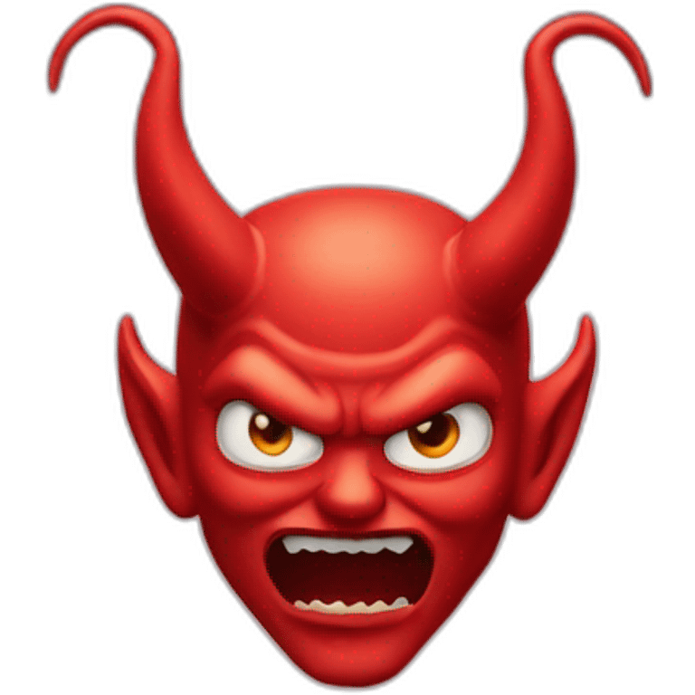 Satan en train de se faire invoquer emoji