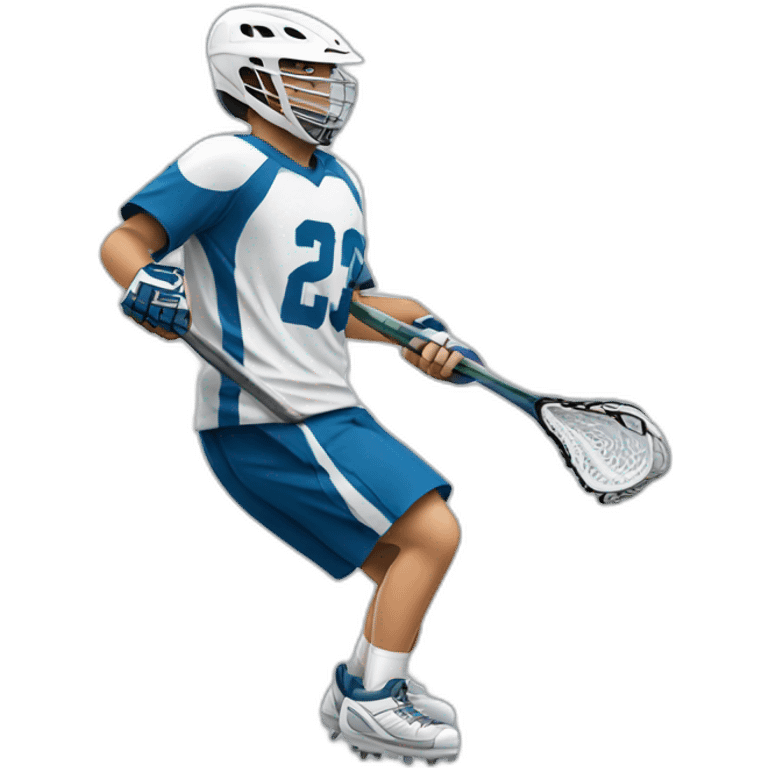 lacrosse player emoji