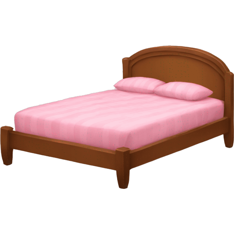 Pink bed emoji