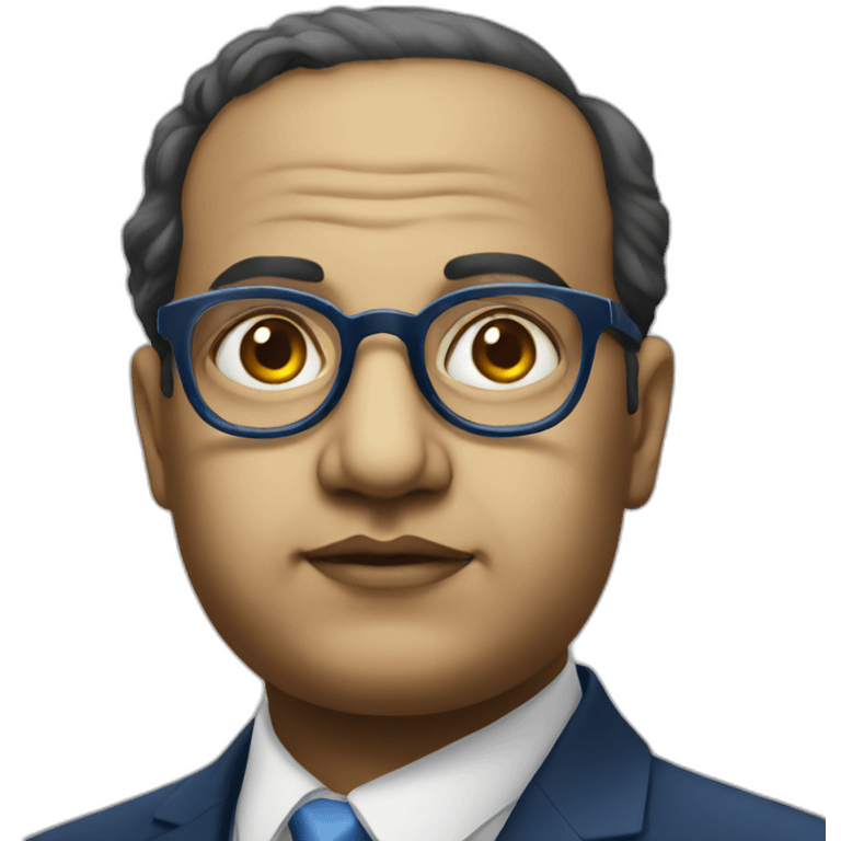 Ambedkar face emoji