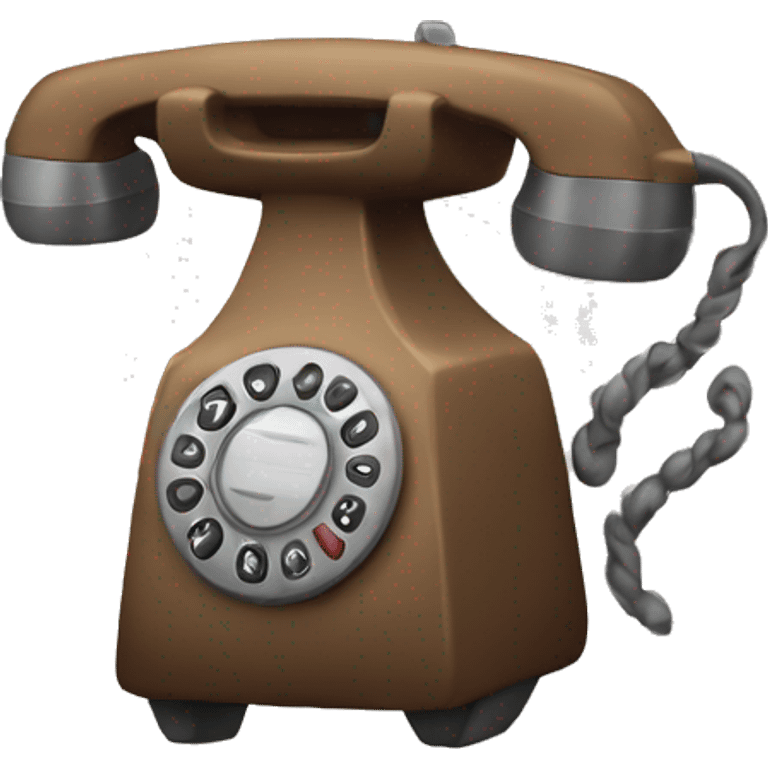 A phone  emoji