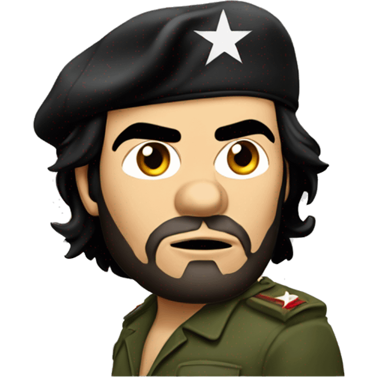 che guevara with a doubt face emoji