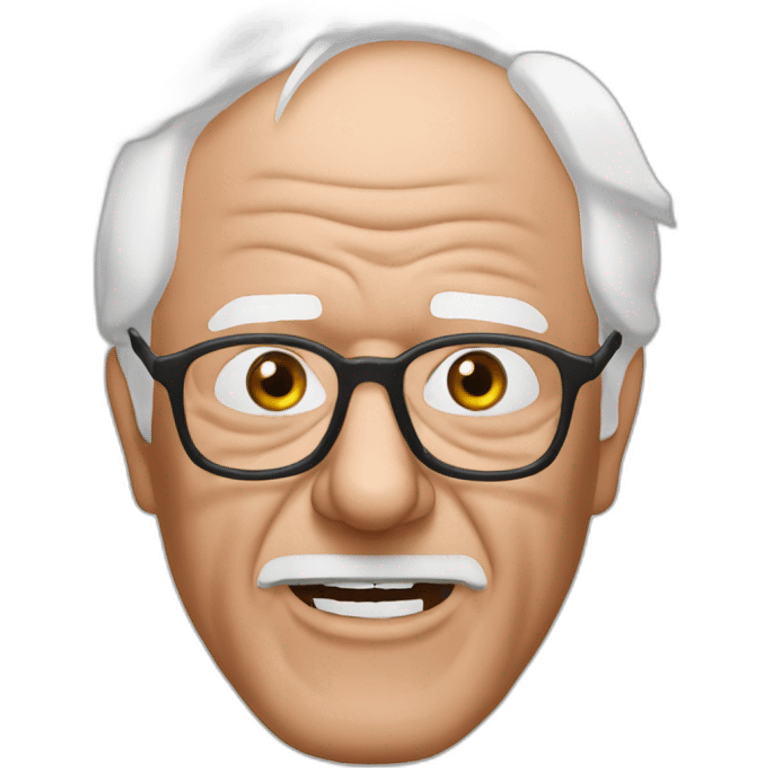 bernie sanders mouth mask emoji