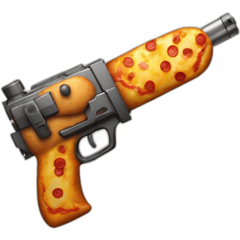 Pizza gun emoji