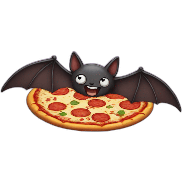 Pizza bat emoji