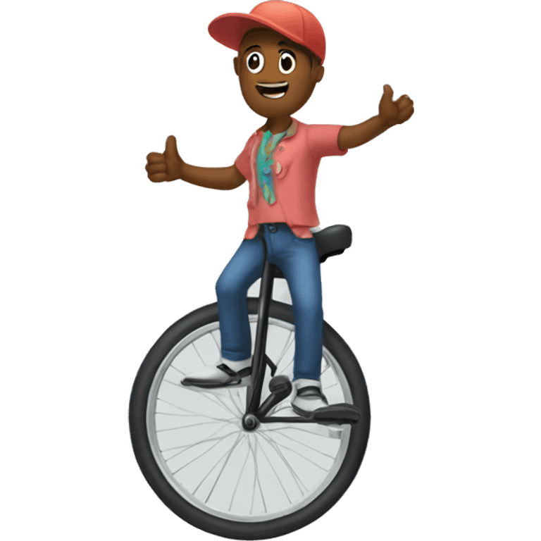 unicycle to florida emoji