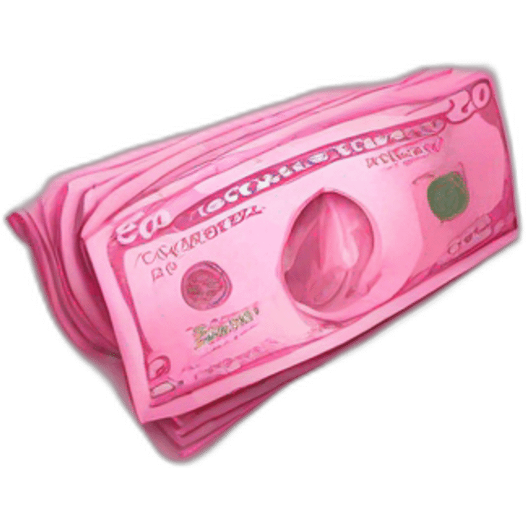 pink money  emoji